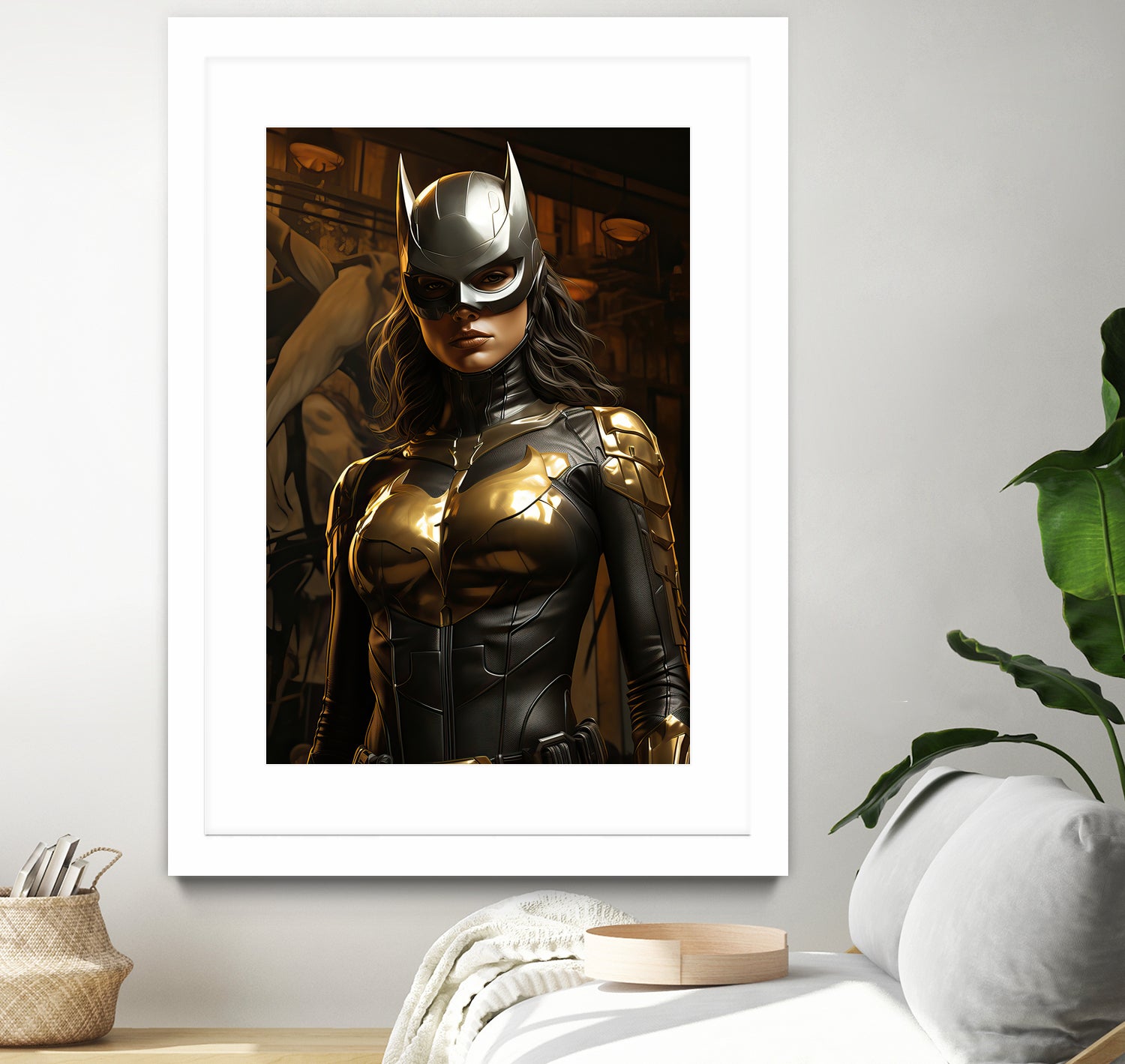 Golden Vigilante by Fan Art on GIANT ART - brown 3d art