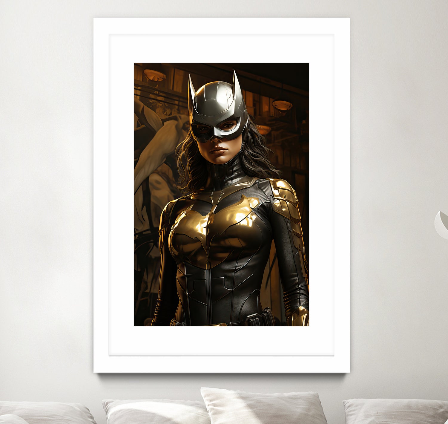 Golden Vigilante by Fan Art on GIANT ART - brown 3d art