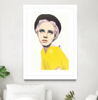 Nastya2 by Nadiia Cherkasova on GIANT ART - yellow digital drawing