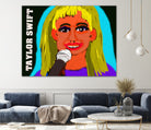 TaylorYellow.singing 2023 by Matthew McGuire on GIANT ART - blue digital painting