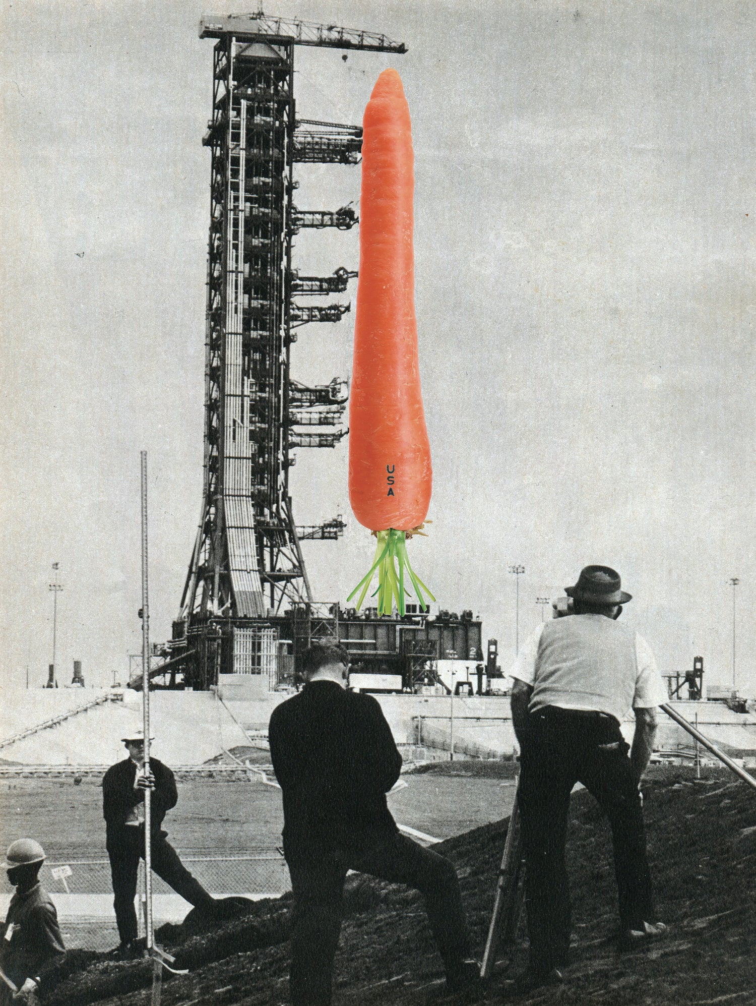 Ready for lift off by Sammy Slabbinck on GIANT ART - gray photo illustration