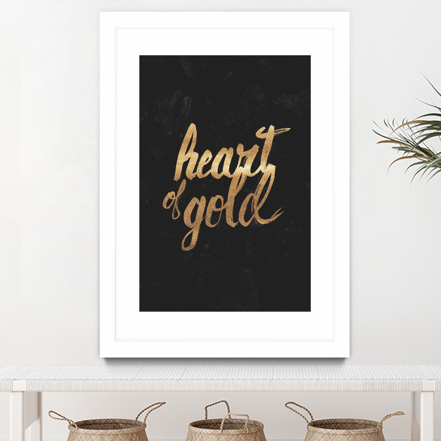 Heart of Gold by Arthur Willian Presser on GIANT ART - black typography