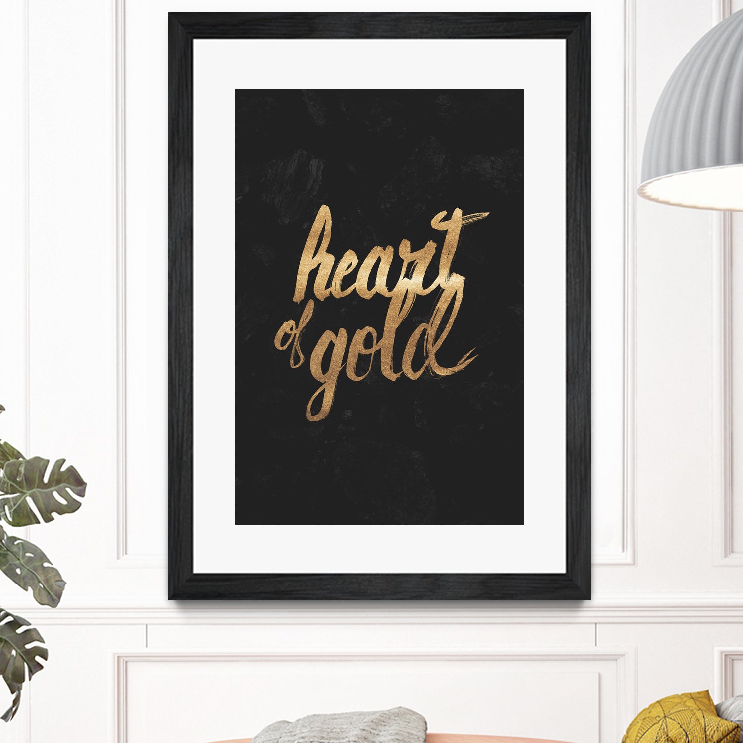 Heart of Gold by Arthur Willian Presser on GIANT ART - black typography