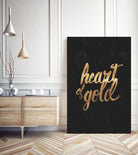 Heart of Gold by Arthur Willian Presser on GIANT ART - black typography