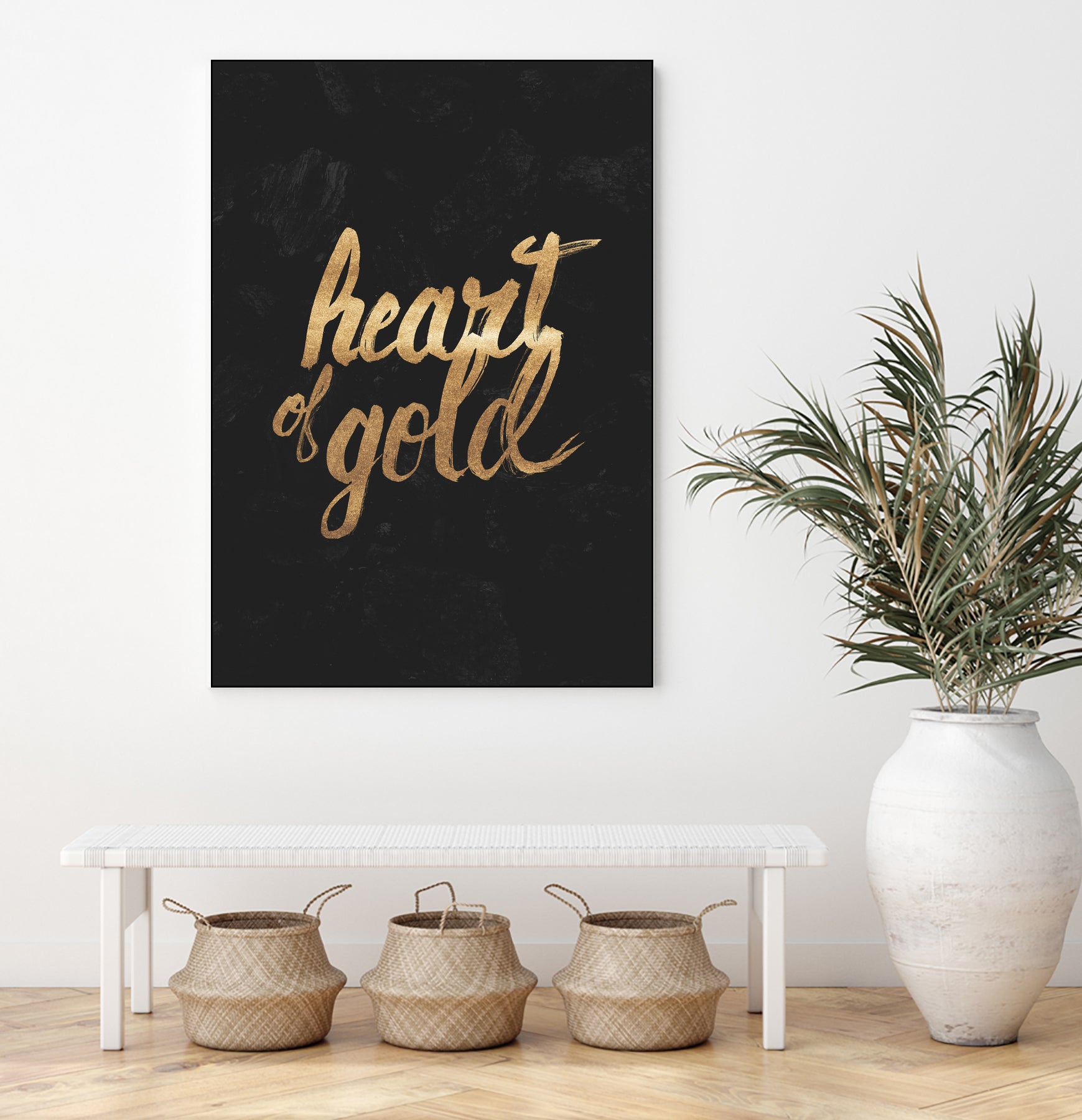 Heart of Gold by Arthur Willian Presser on GIANT ART - black typography