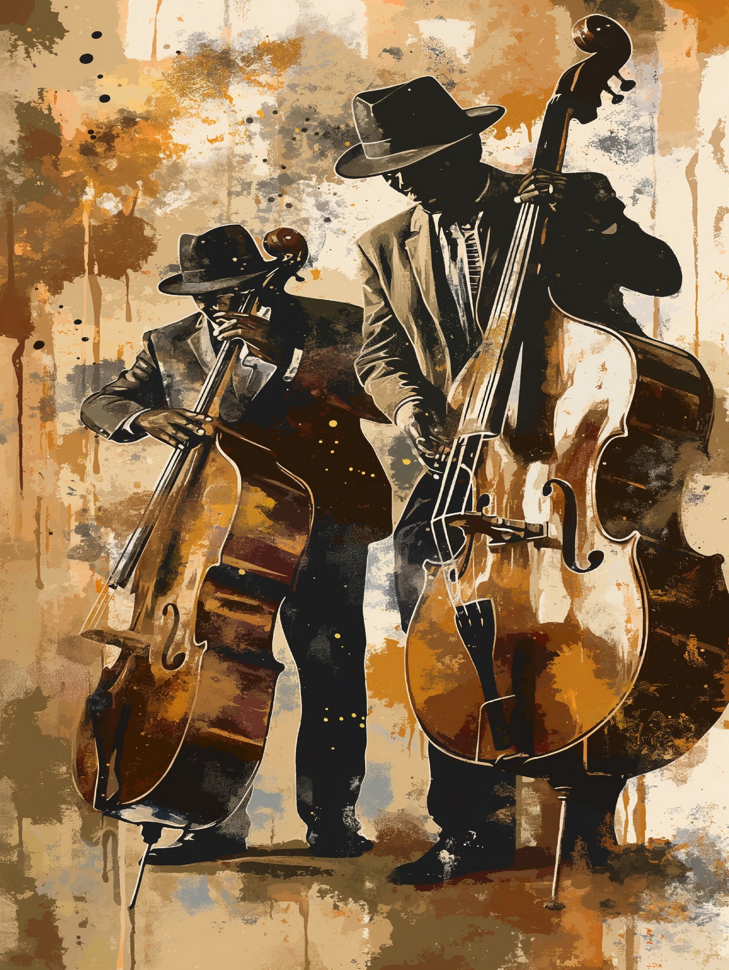 Jazz by Alfin Hamada on GIANT ART - black digital painting