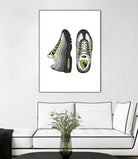 Nike AM95 by Herinson Alvarez on GIANT ART - white digital drawing