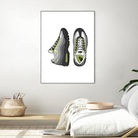 Nike AM95 by Herinson Alvarez on GIANT ART - white digital drawing