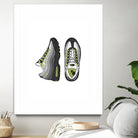 Nike AM95 by Herinson Alvarez on GIANT ART - white digital drawing