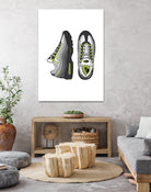 Nike AM95 by Herinson Alvarez on GIANT ART - white digital drawing