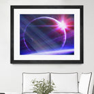 Parallel world by Carrie Lacey-Donahue on GIANT ART - fuchsia photo illustration