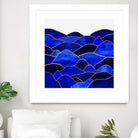 Blue Hills by Elisabeth Fredriksson on GIANT ART - blue mixed media