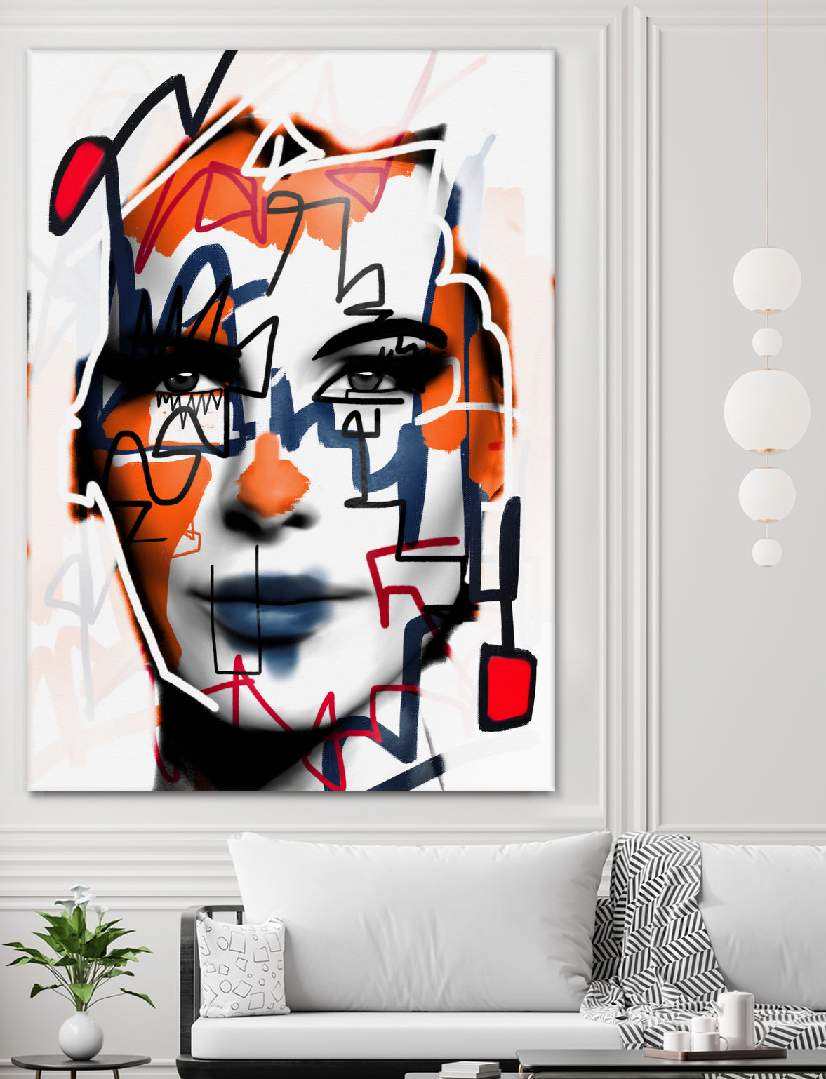 Ladybug by Daniel Malta on GIANT ART - orange digital painting