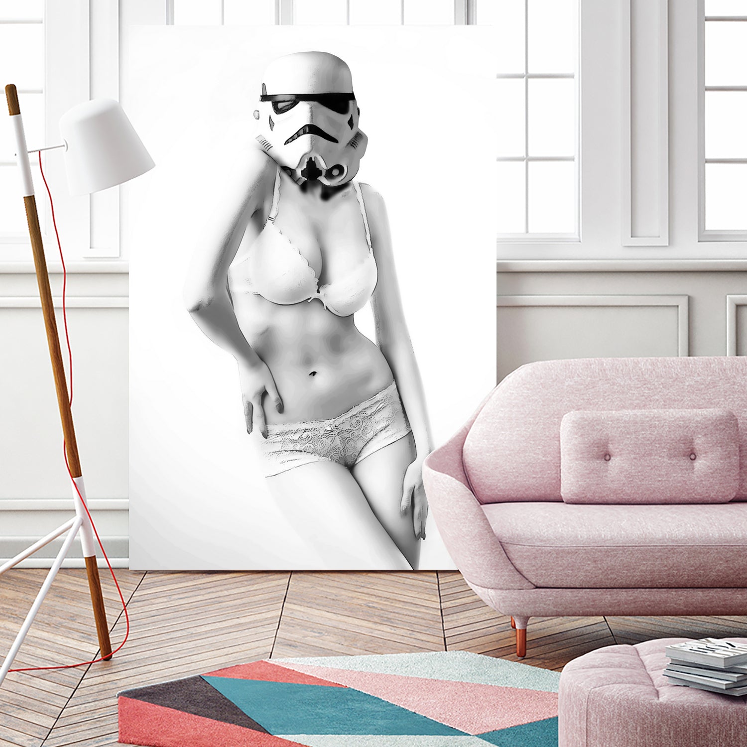 Sexy collection : sexy stormtrooper by Julien Kaltnecker on GIANT ART - black character design