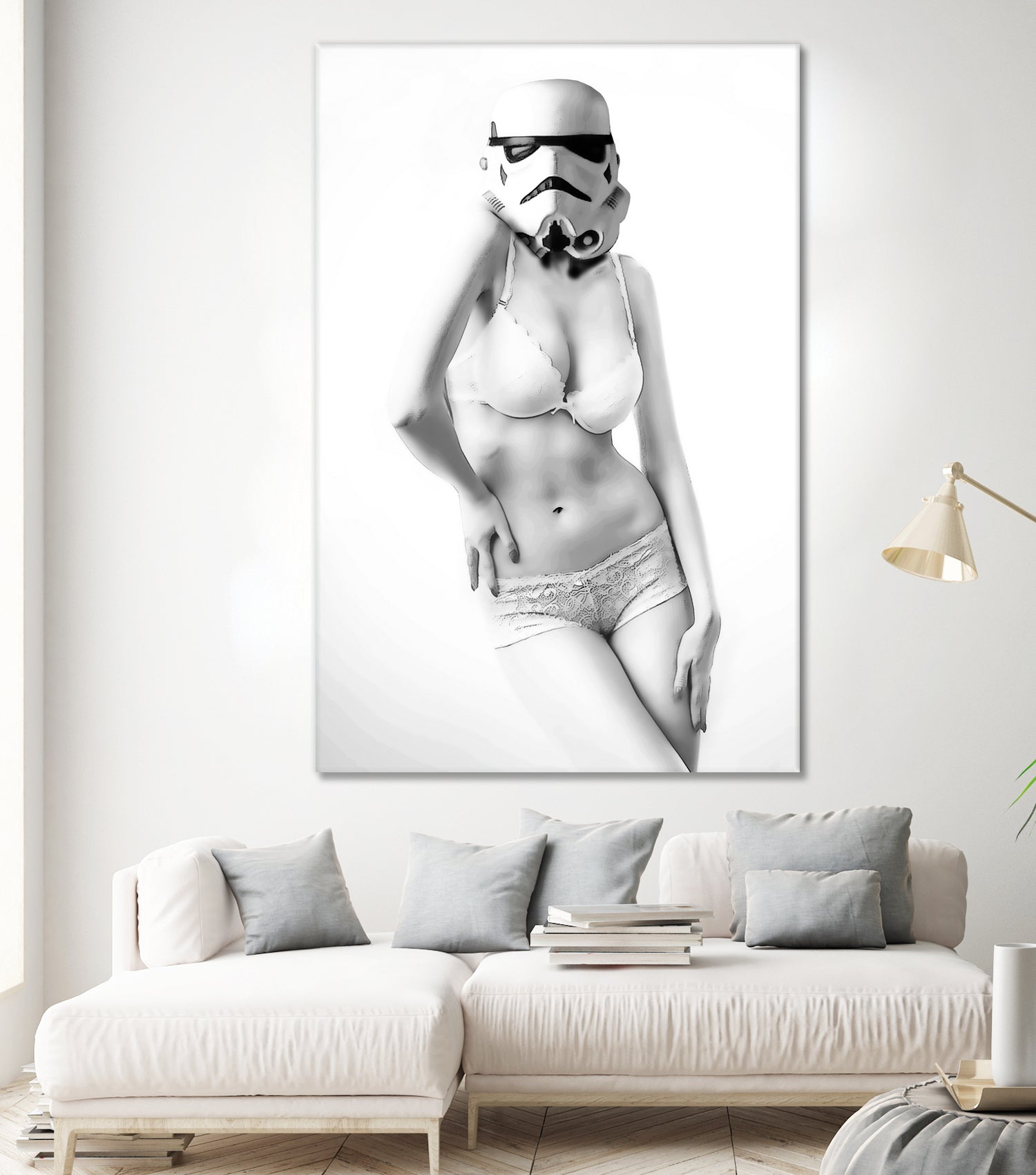 Sexy collection : sexy stormtrooper by Julien Kaltnecker on GIANT ART - black character design