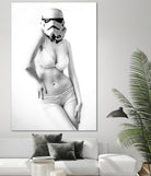 Sexy collection : sexy stormtrooper by Julien Kaltnecker on GIANT ART - black character design