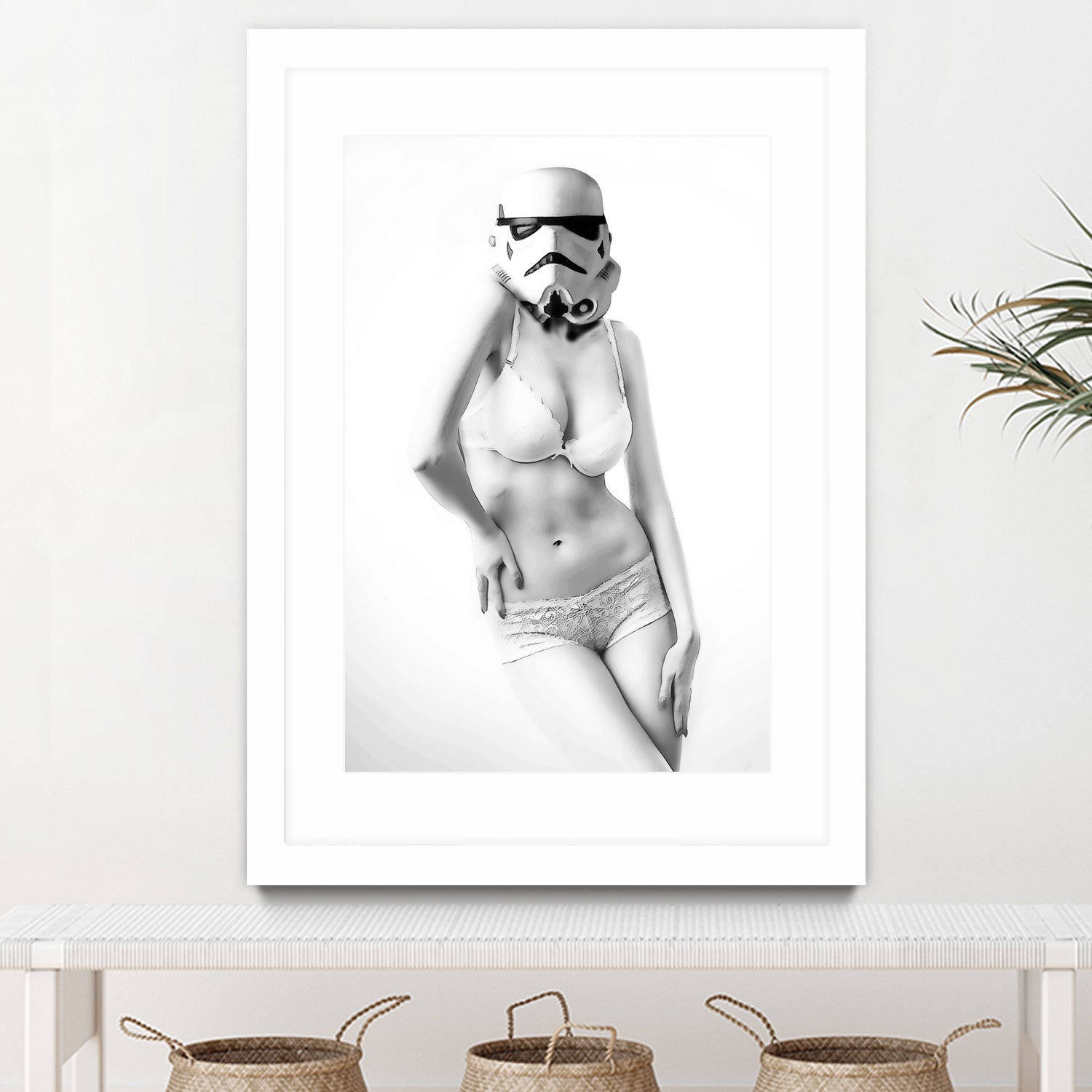 Sexy collection : sexy stormtrooper by Julien Kaltnecker on GIANT ART - black character design