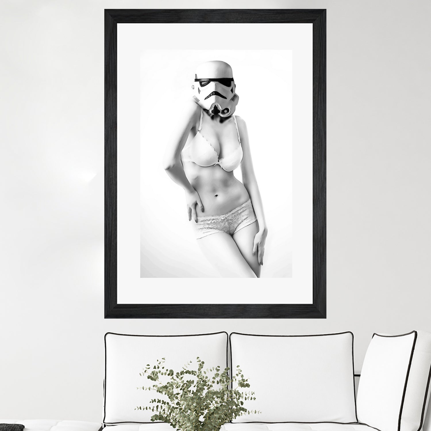 Sexy collection : sexy stormtrooper by Julien Kaltnecker on GIANT ART - black character design