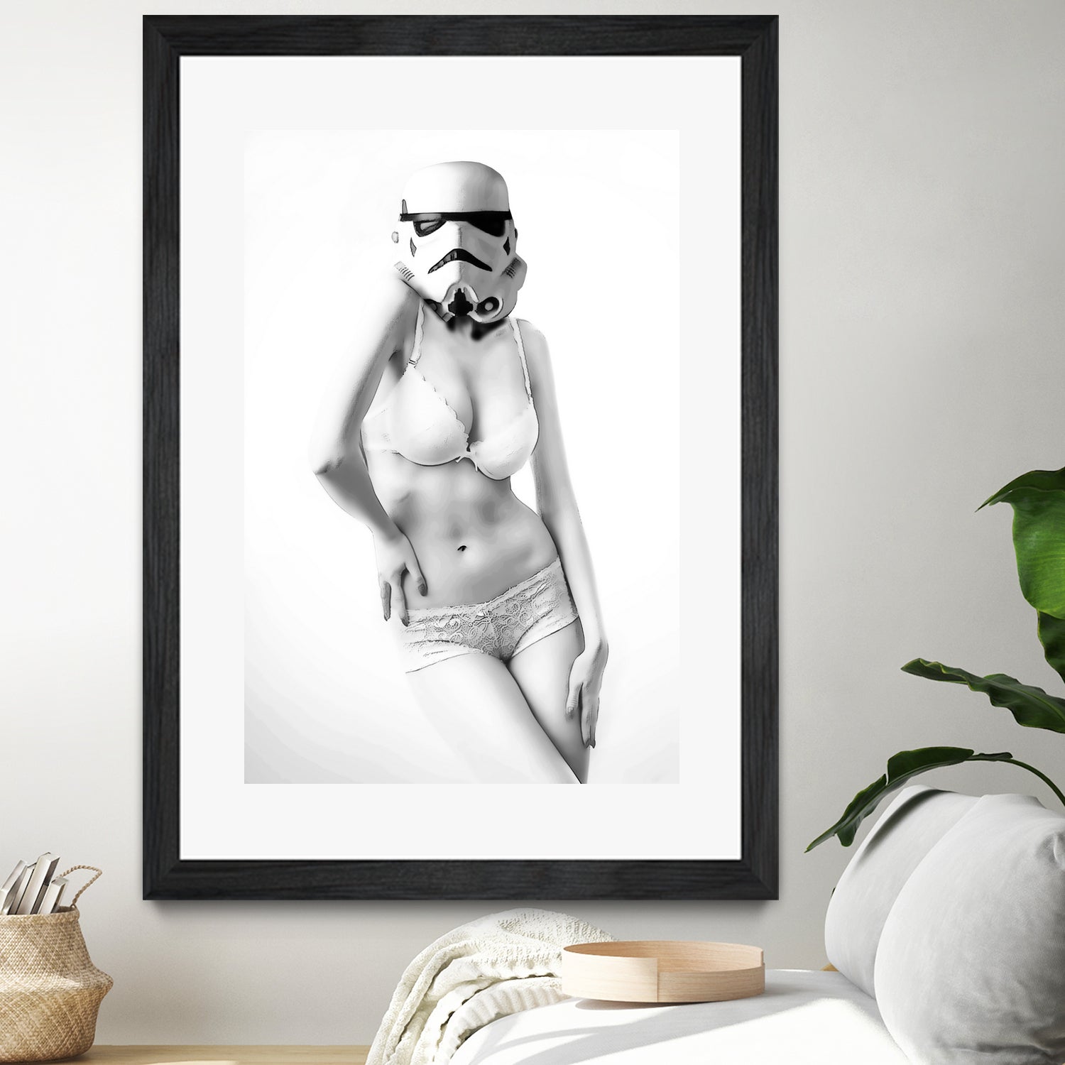 Sexy collection : sexy stormtrooper by Julien Kaltnecker on GIANT ART - black character design