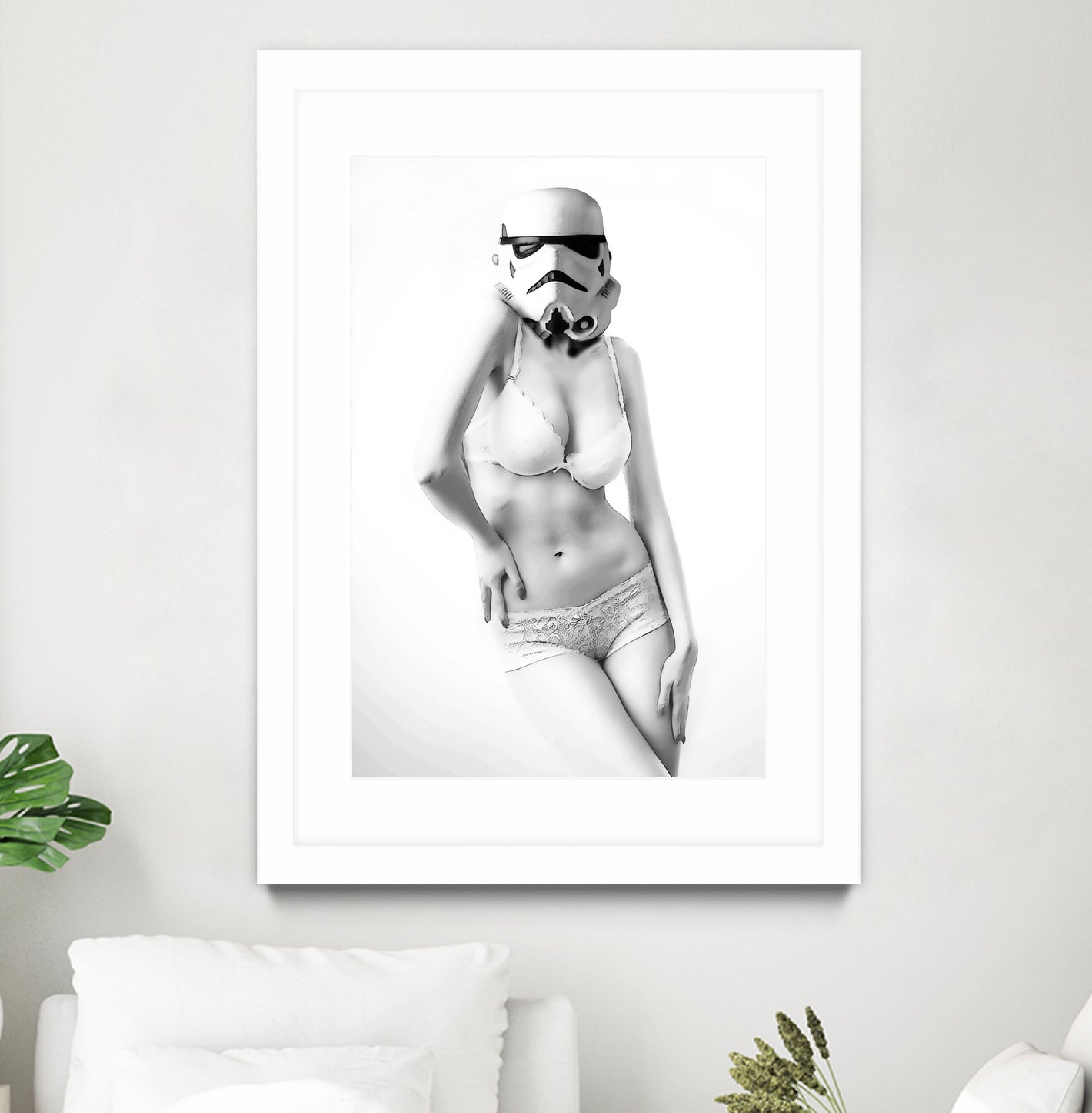 Sexy collection : sexy stormtrooper by Julien Kaltnecker on GIANT ART - black character design