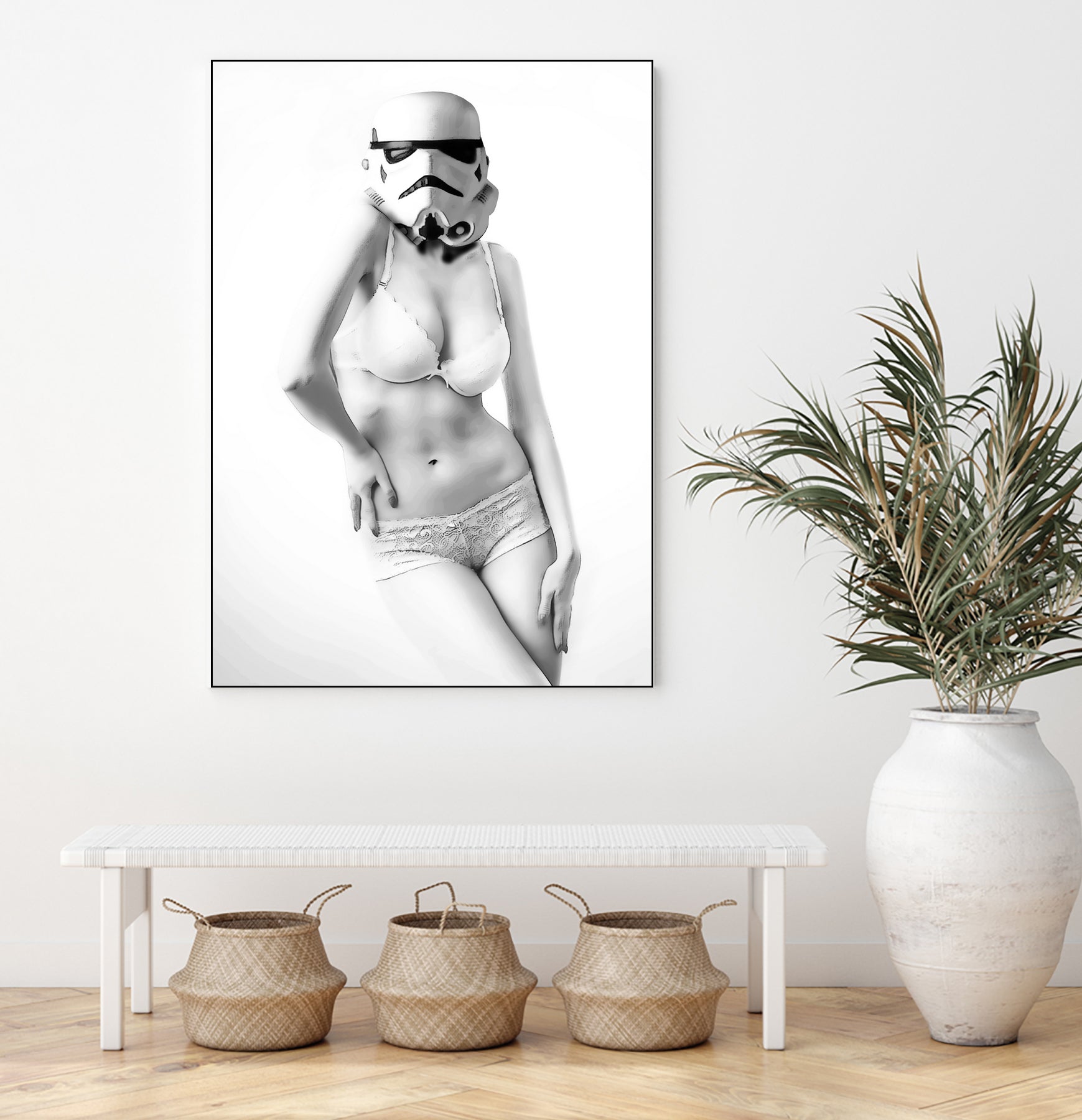 Sexy collection : sexy stormtrooper by Julien Kaltnecker on GIANT ART - black character design