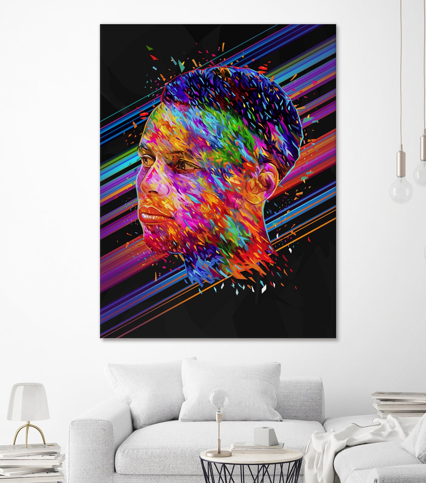 Stephen Curry by Alessandro Pautasso on GIANT ART - fuchsia digital painting