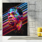 Kevin Durant by Alessandro Pautasso on GIANT ART - blue digital painting