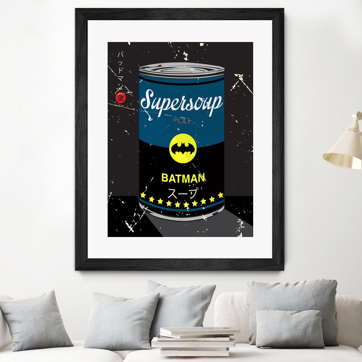 batman - Supersoup Series by Hyo Kim on GIANT ART - black digital painting