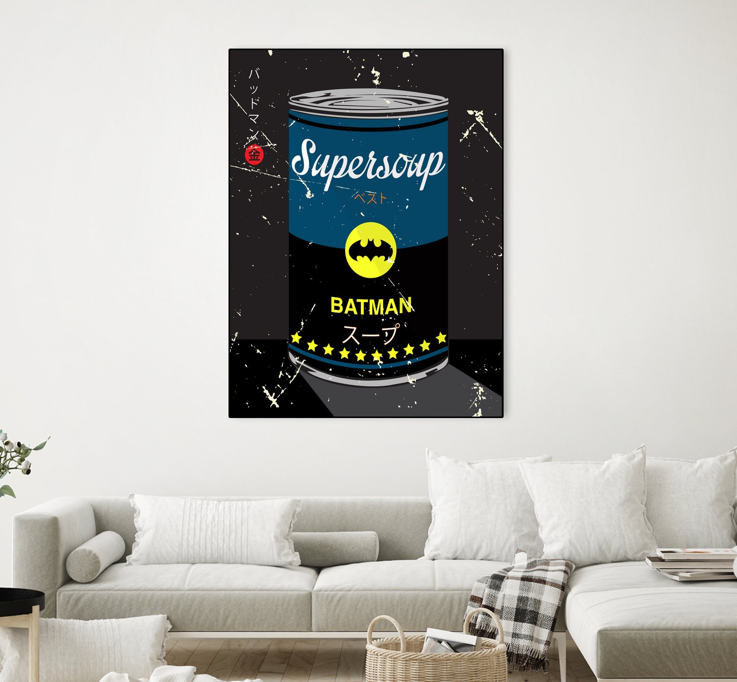 batman - Supersoup Series by Hyo Kim on GIANT ART - black digital painting