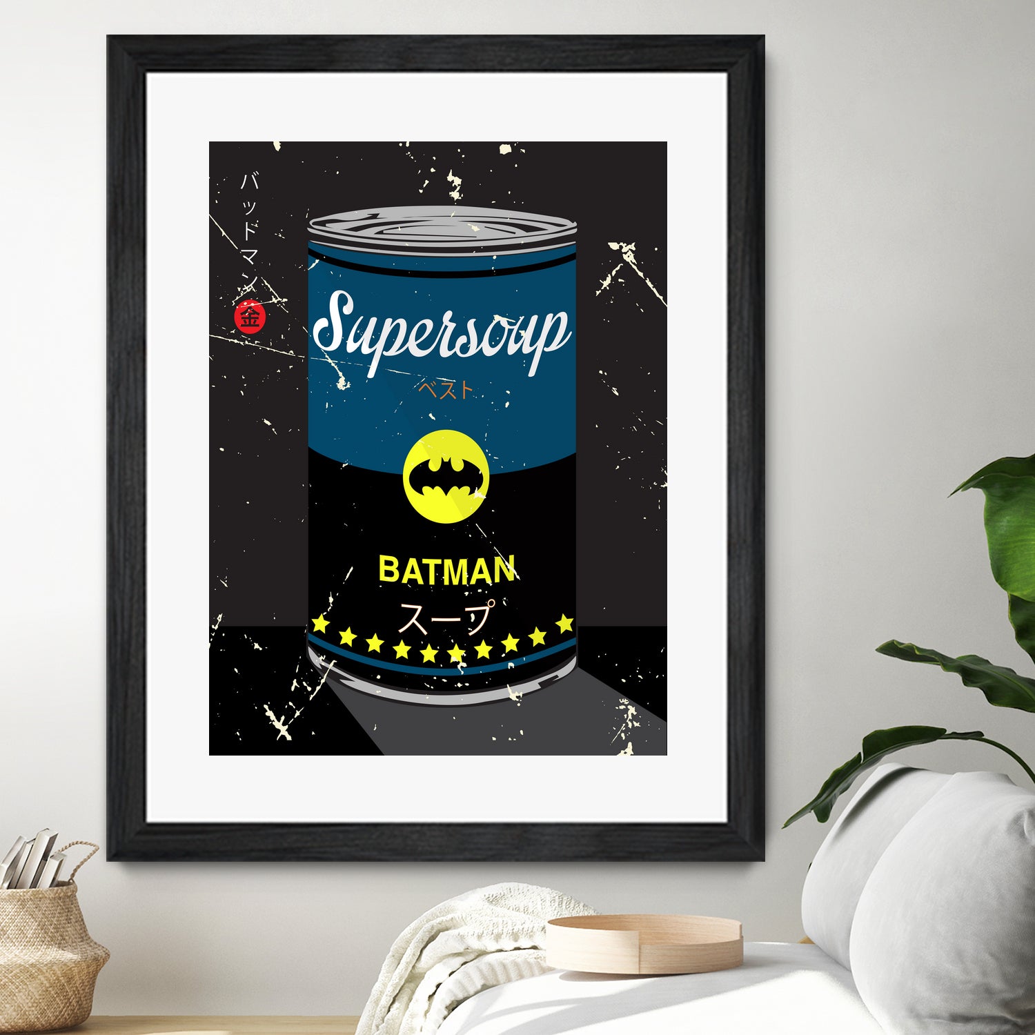 batman - Supersoup Series by Hyo Kim on GIANT ART - black digital painting