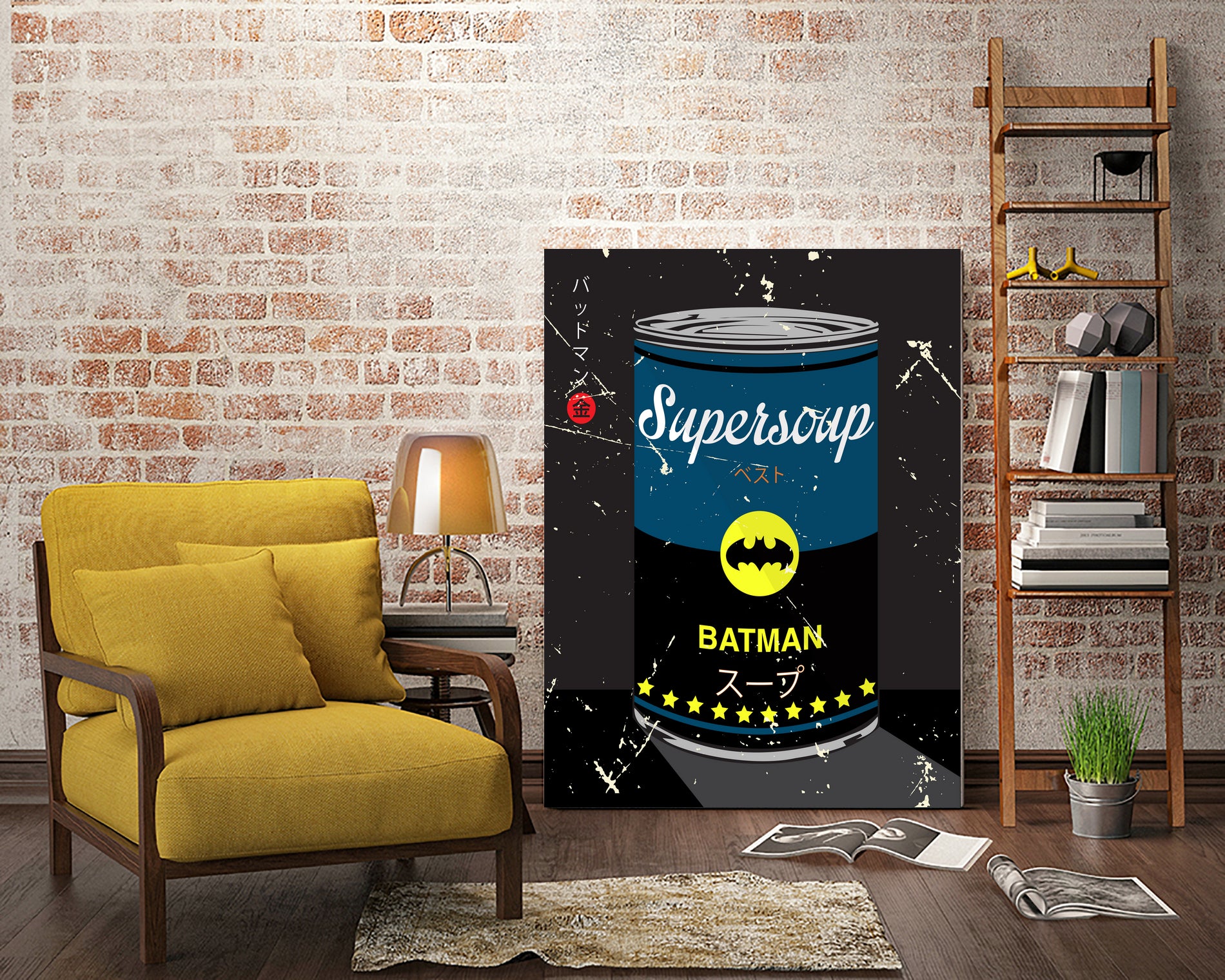 batman - Supersoup Series by Hyo Kim on GIANT ART - black digital painting