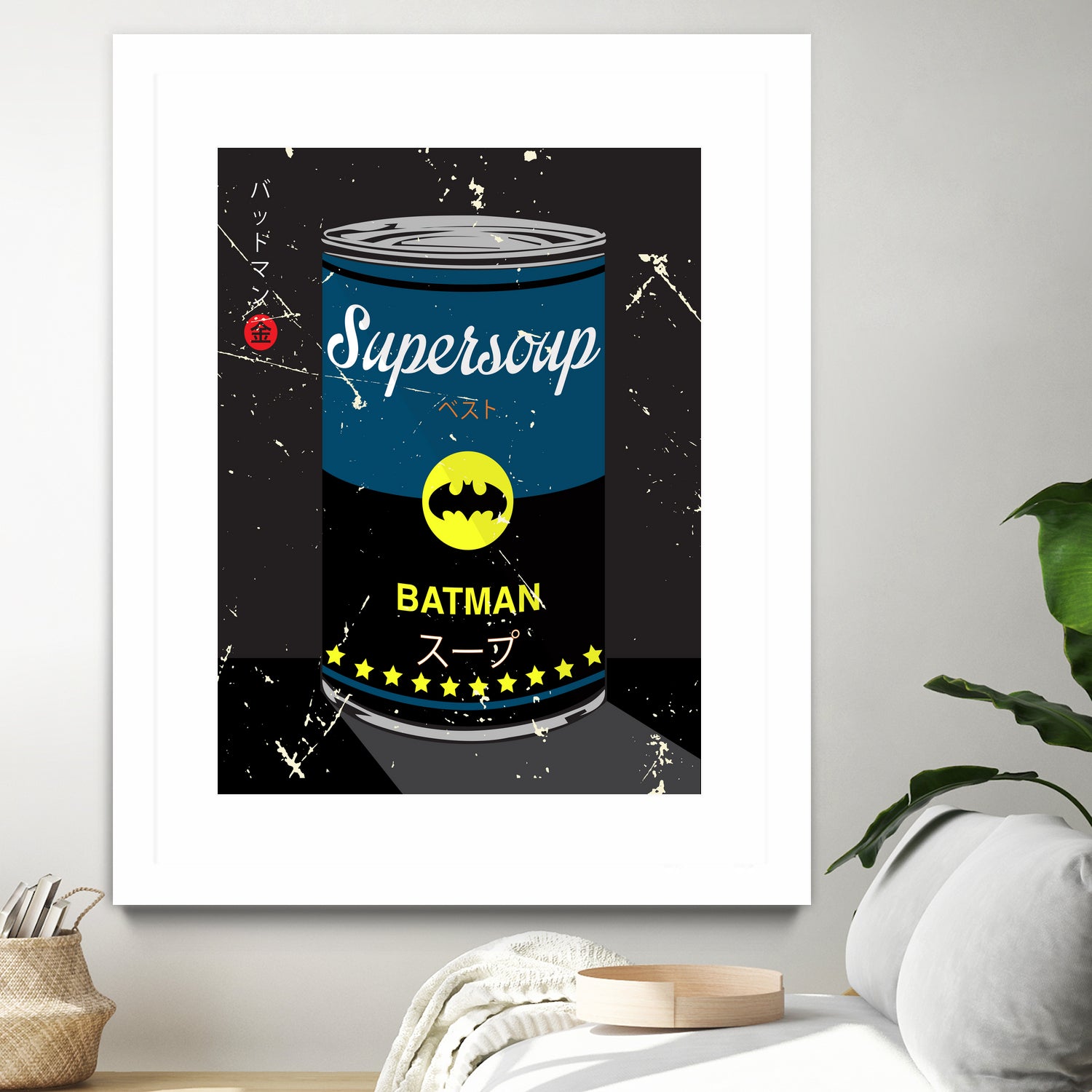 batman - Supersoup Series by Hyo Kim on GIANT ART - black digital painting