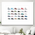 Assorted Sneaker by Herinson Alvarez on GIANT ART - white digital drawing