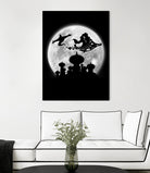 Full moon over Agrabah by Antonio Camarena on GIANT ART - black digital painting