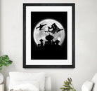 Full moon over Agrabah by Antonio Camarena on GIANT ART - black digital painting