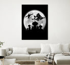 Full moon over Agrabah by Antonio Camarena on GIANT ART - black digital painting