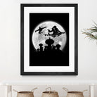 Full moon over Agrabah by Antonio Camarena on GIANT ART - black digital painting