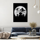 Full moon over Agrabah by Antonio Camarena on GIANT ART - black digital painting