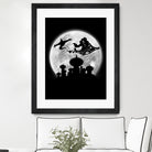 Full moon over Agrabah by Antonio Camarena on GIANT ART - black digital painting