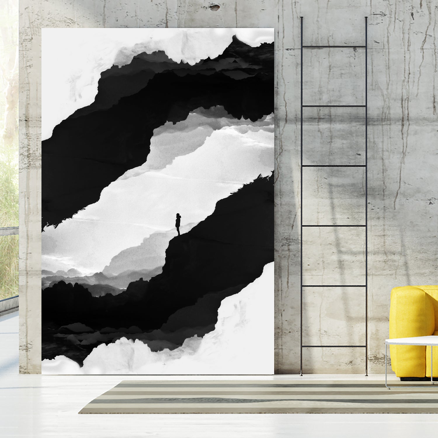 White Isolation by Stoian Hitrov on GIANT ART - black photo illustration