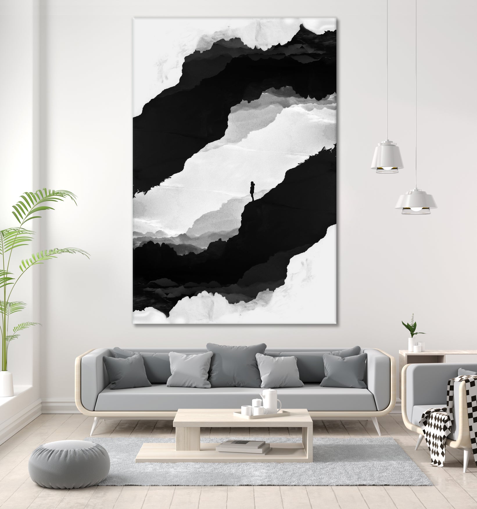 White Isolation by Stoian Hitrov on GIANT ART - black photo illustration