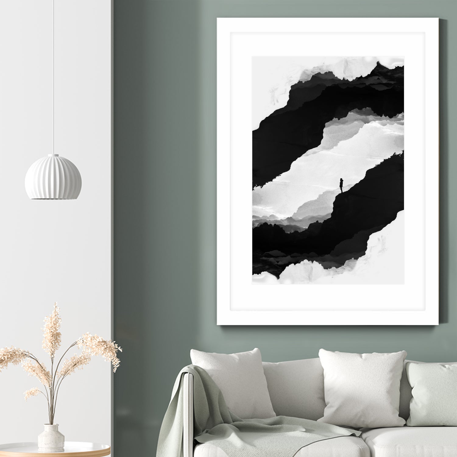 White Isolation by Stoian Hitrov on GIANT ART - black photo illustration