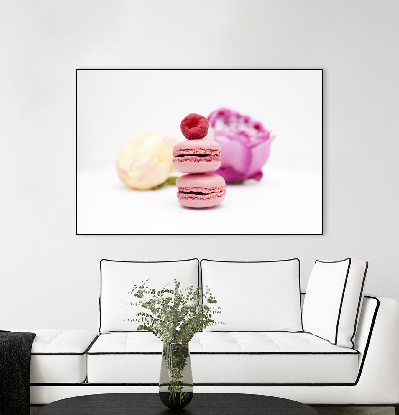 Pink macarons by Olivia Lorot on GIANT ART - pink photo illustration