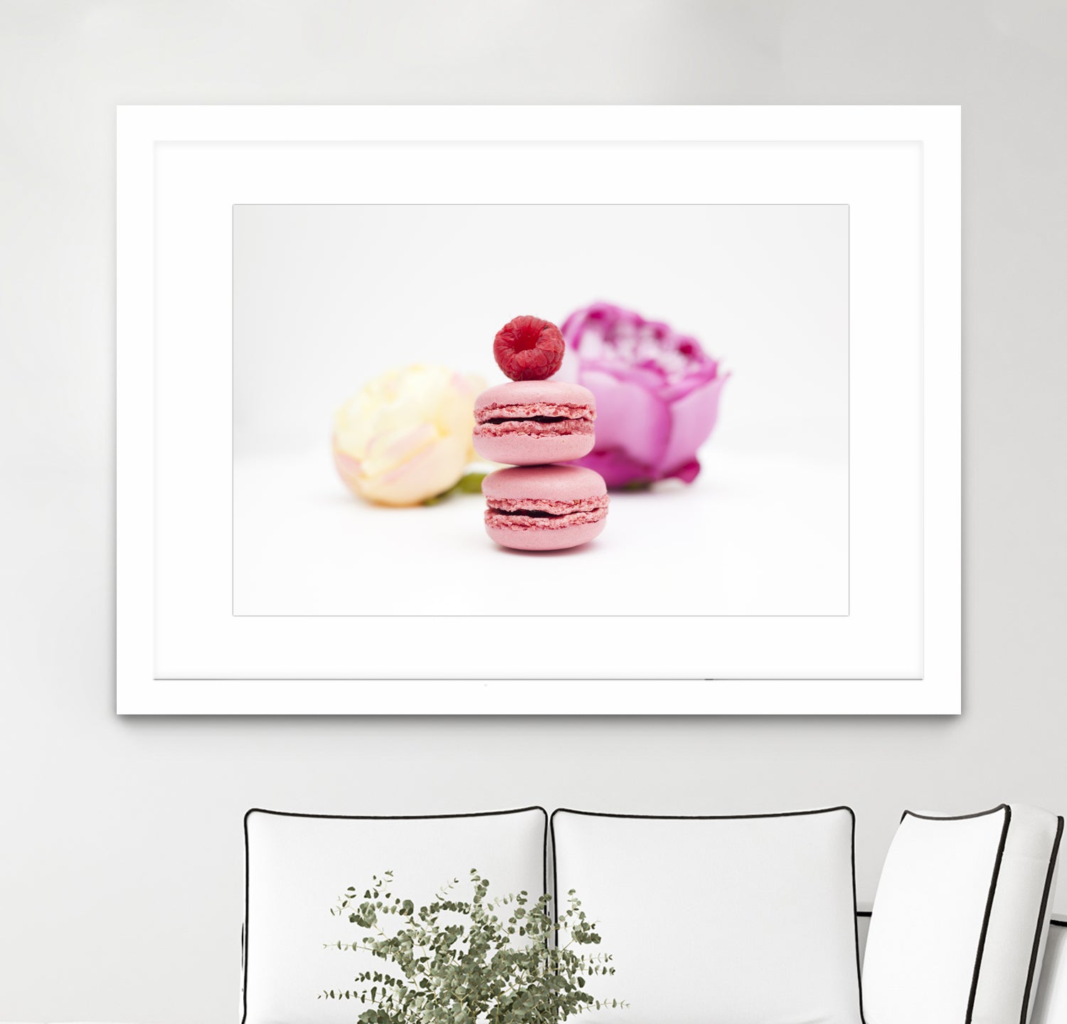 Pink macarons by Olivia Lorot on GIANT ART - pink photo illustration