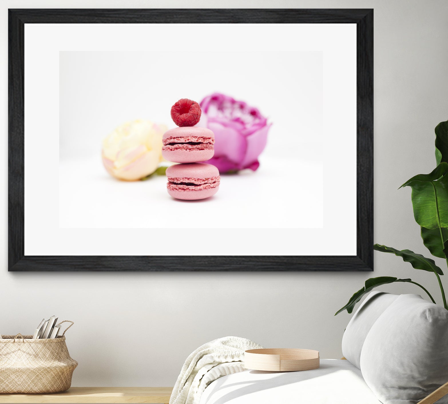 Pink macarons by Olivia Lorot on GIANT ART - pink photo illustration