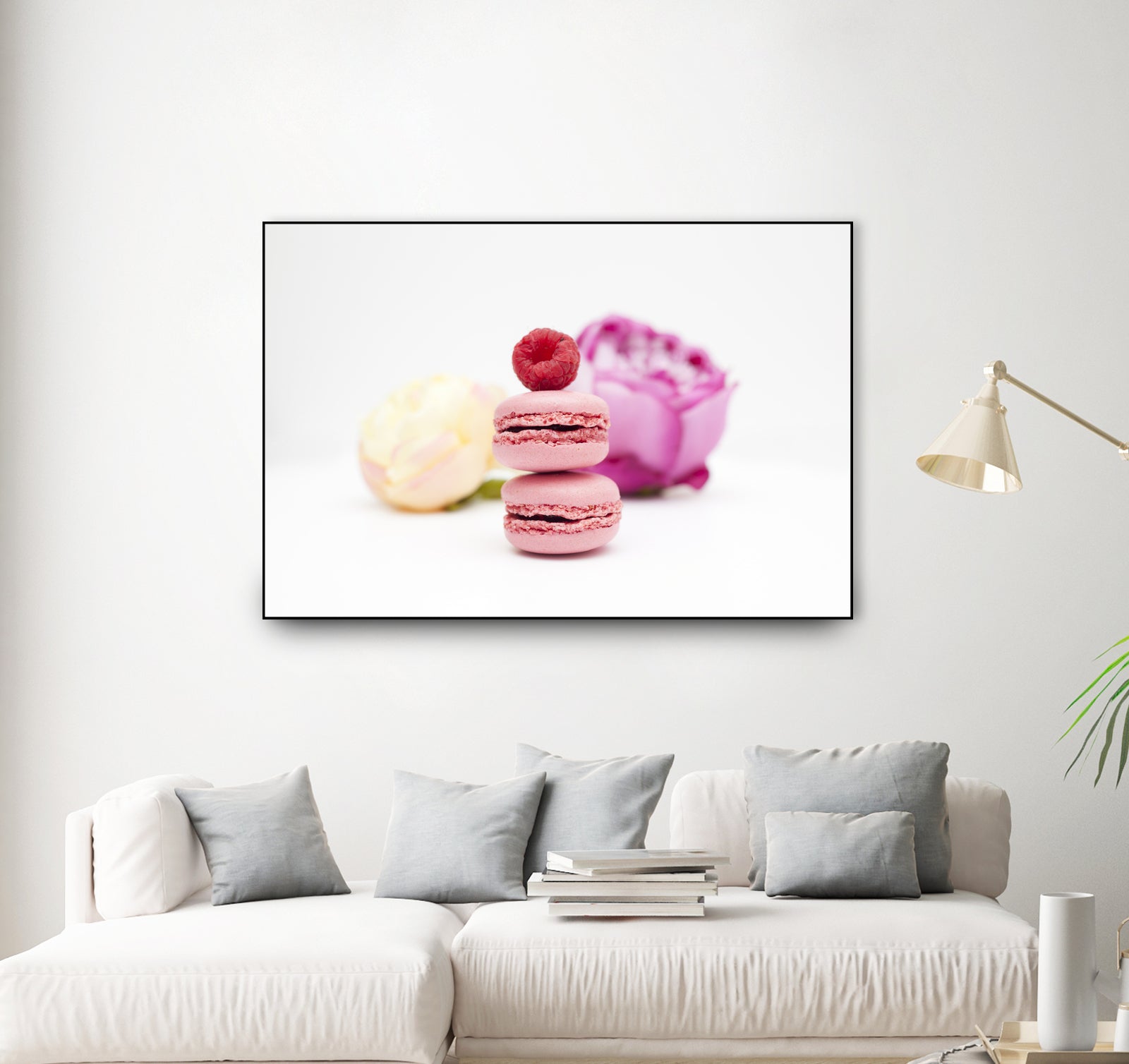 Pink macarons by Olivia Lorot on GIANT ART - pink photo illustration