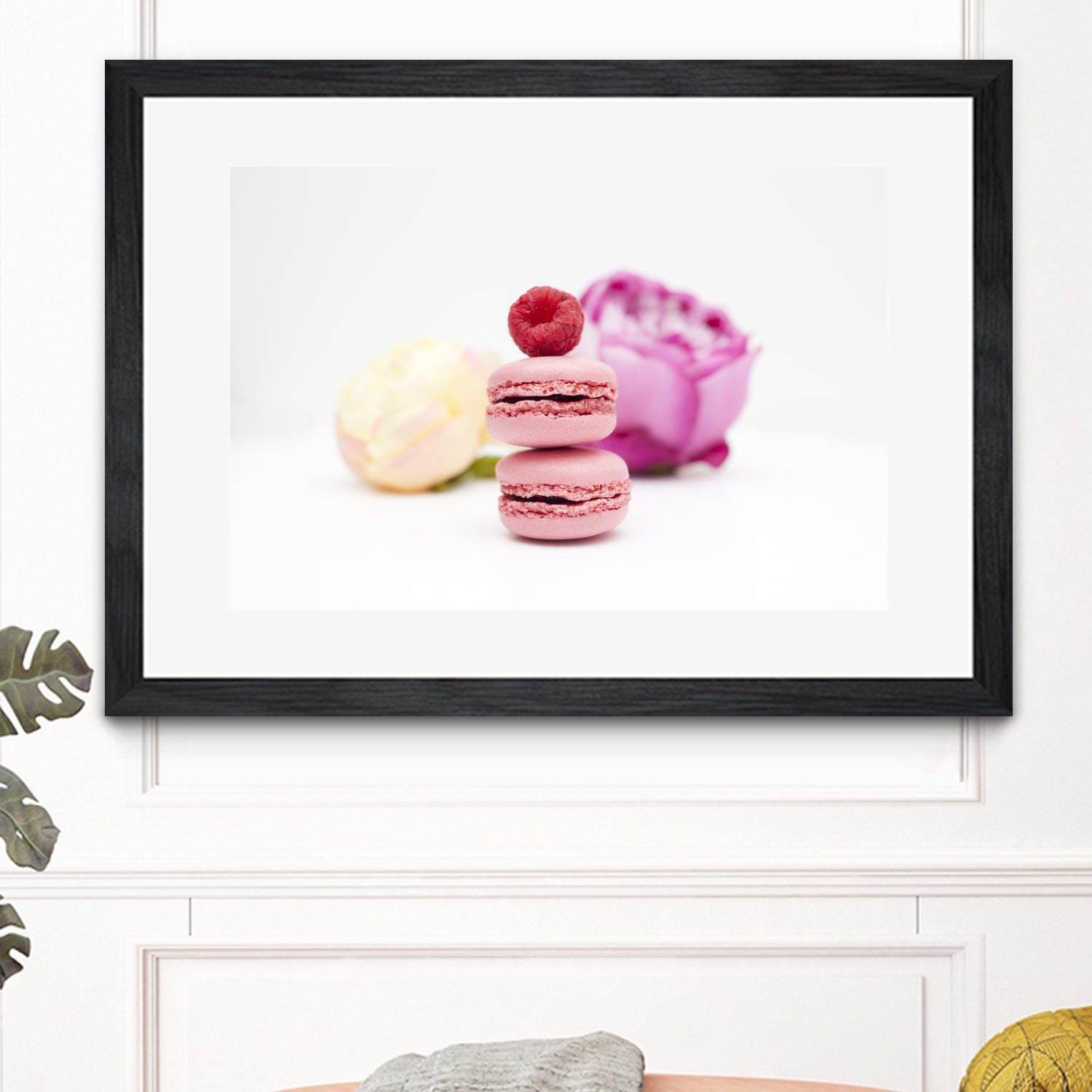 Pink macarons by Olivia Lorot on GIANT ART - pink photo illustration