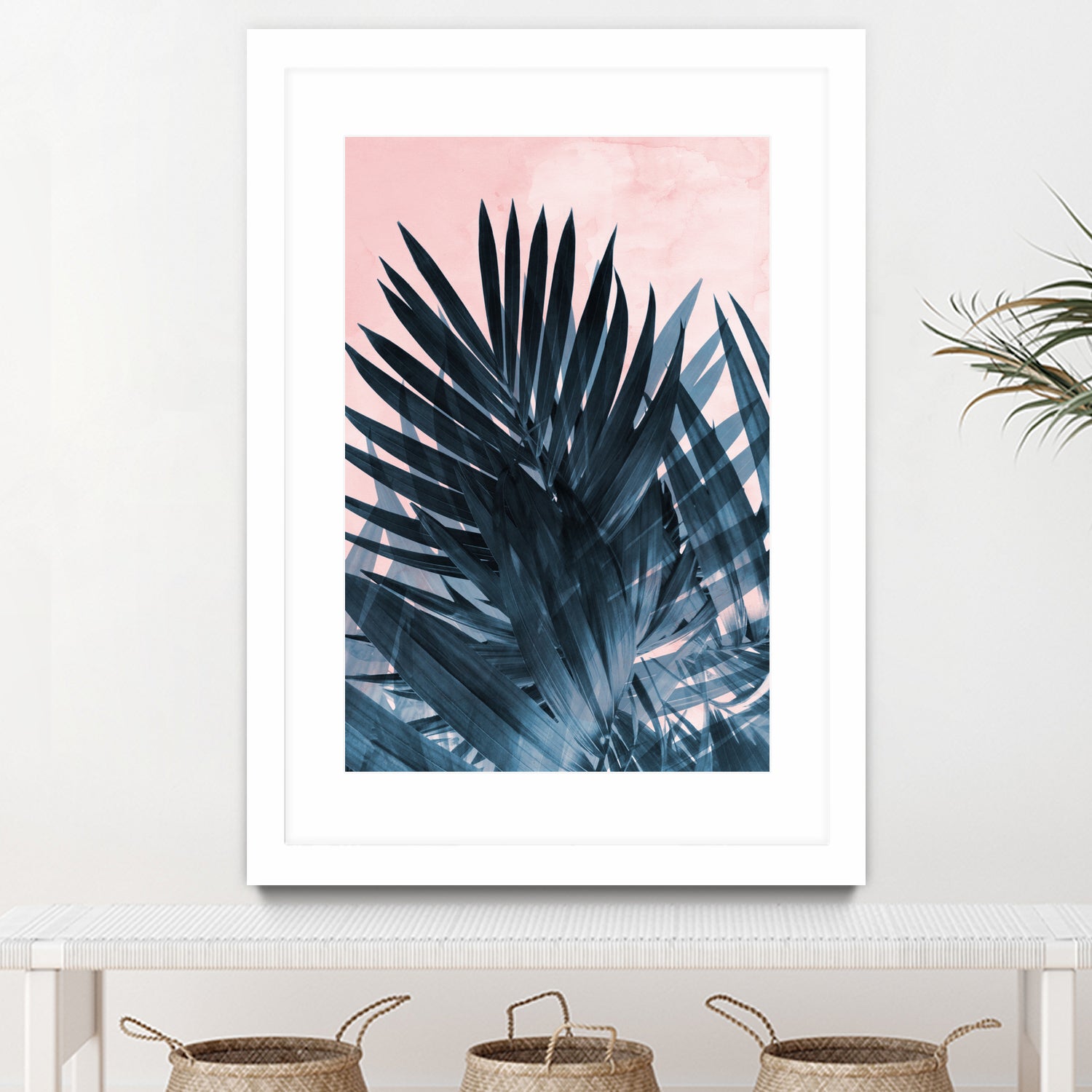 Palms by EMANUELA CARRATONI on GIANT ART - green digital painting