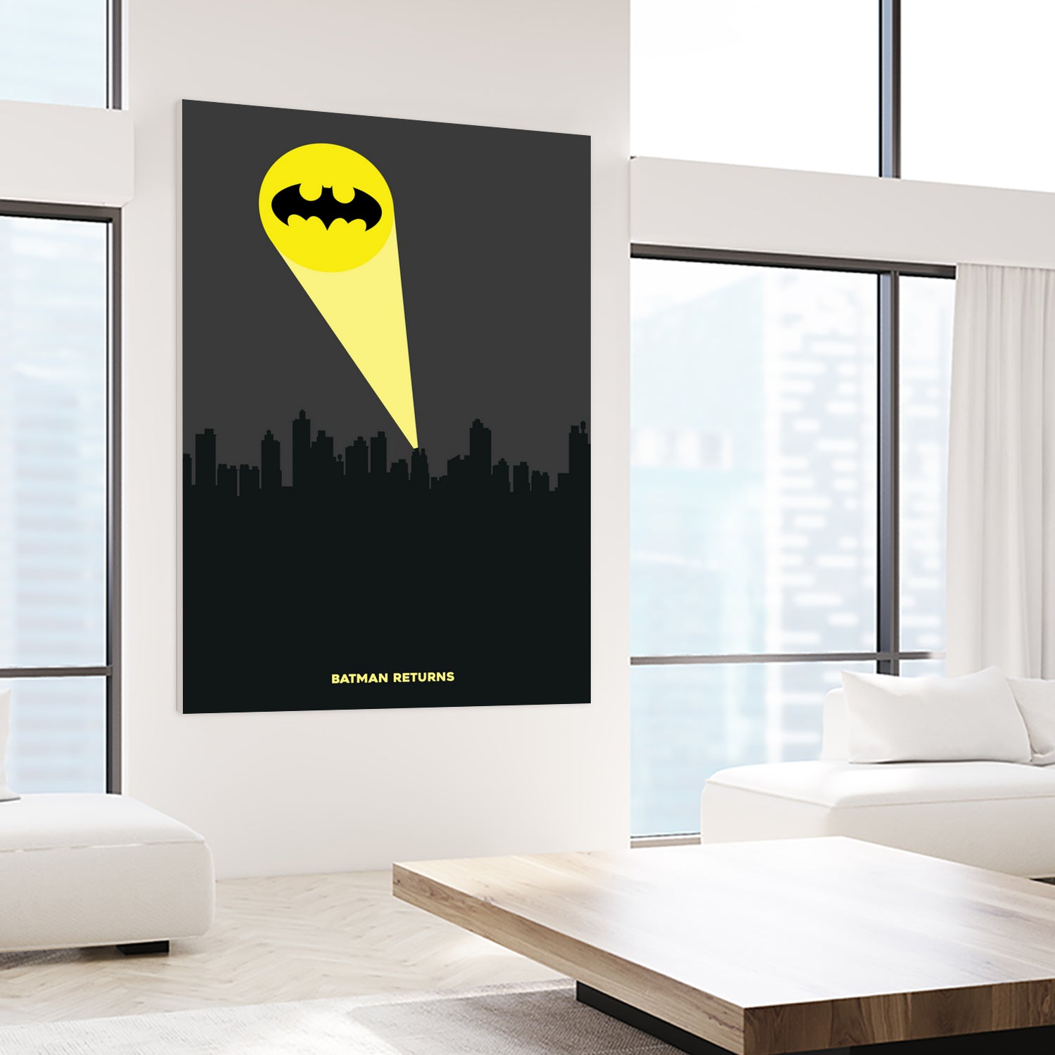 The Batman Returns by Rafael Gomes on GIANT ART - gray digital drawing