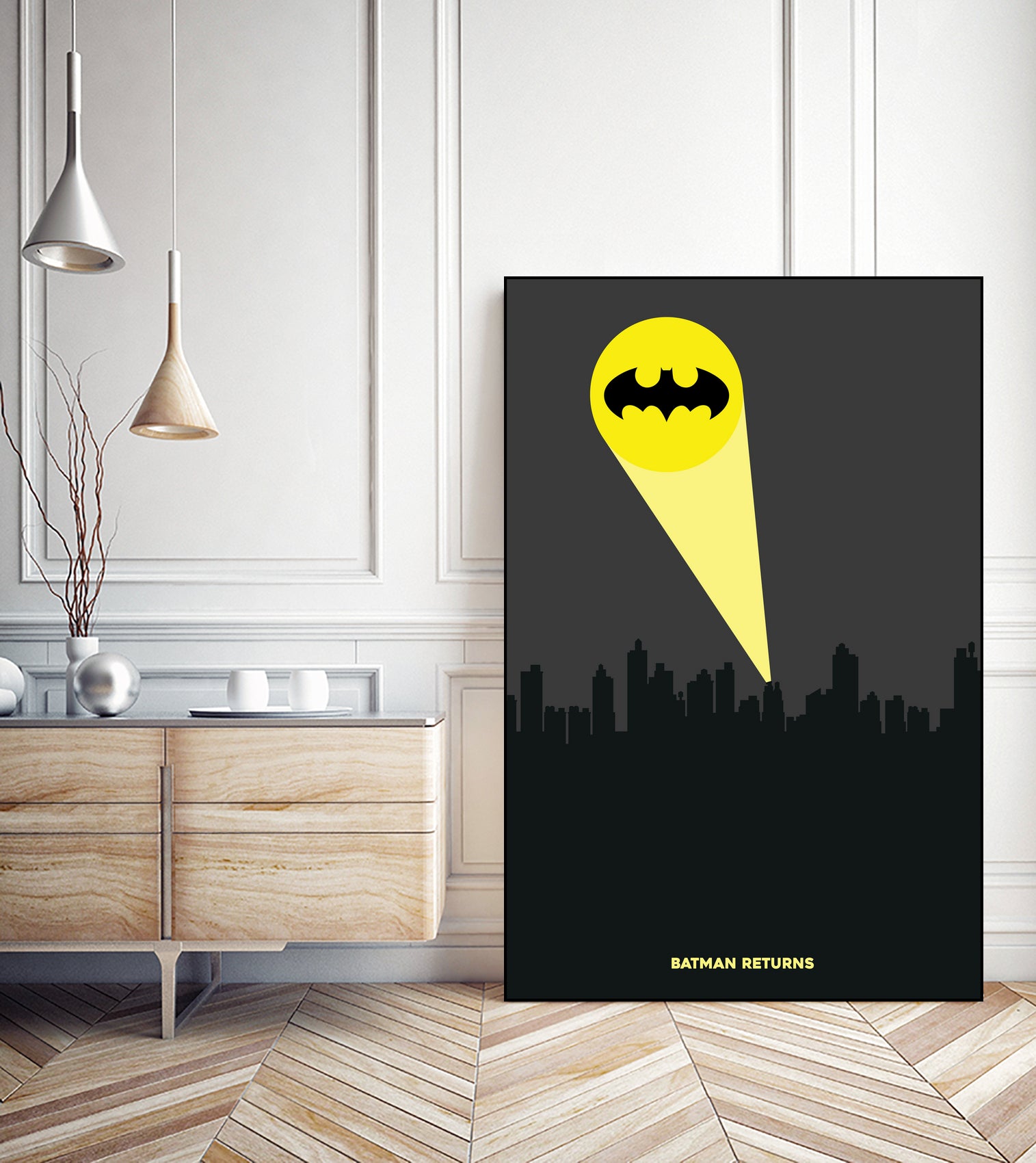 The Batman Returns by Rafael Gomes on GIANT ART - gray digital drawing